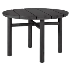 Ethnicraft Gartenbeistelltisch Quatro schwarz New