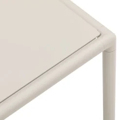Fast Gartenbeistelltisch Roè Alluminio 14 grigio polvere