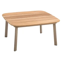 Emu Gartenbeistelltisch Shine taupe, teakfarbig Clearance