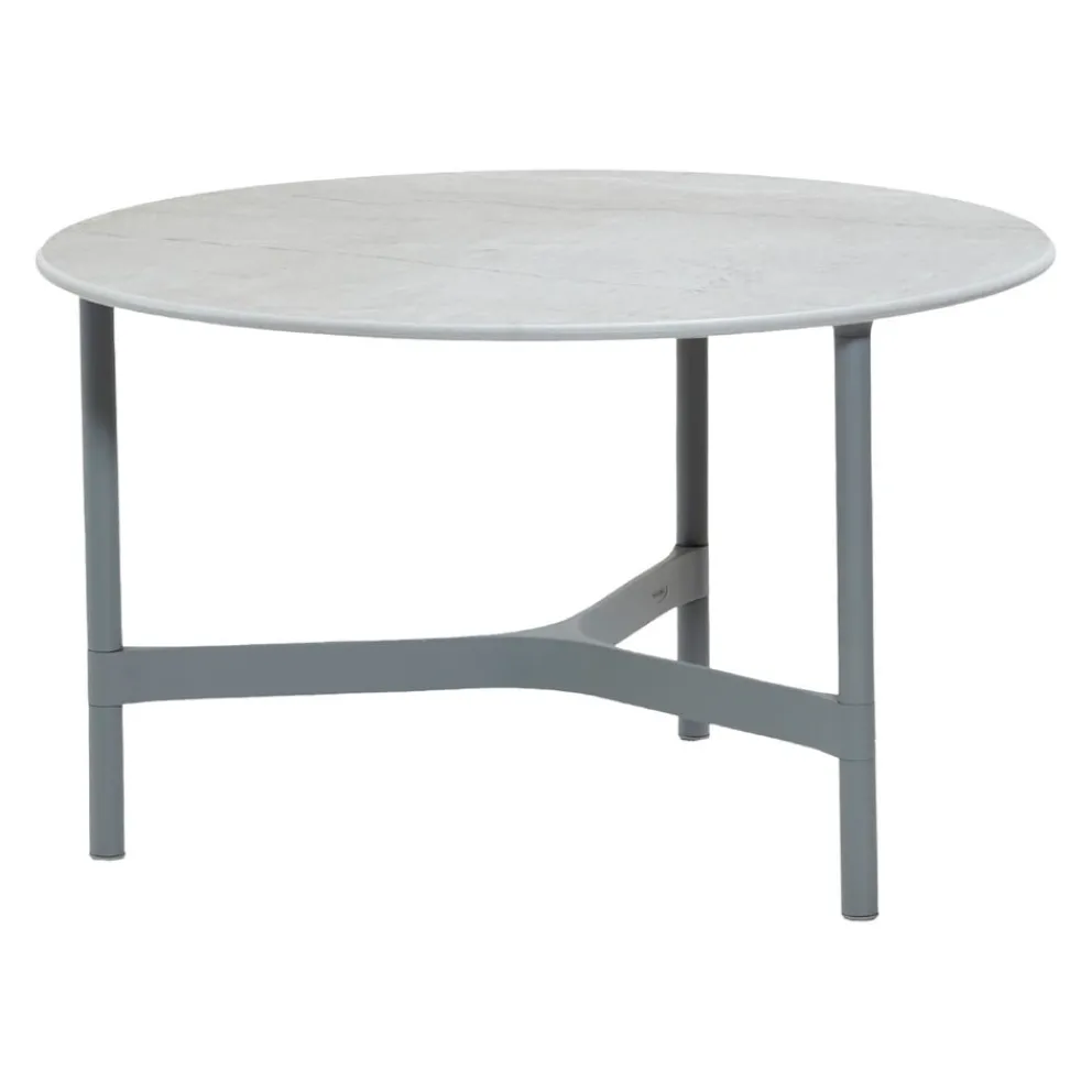 Cane-line Gartenbeistelltisch Twist grey COG, light grey