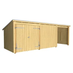 PLUS Gartenhaus Multi fichtefarbig