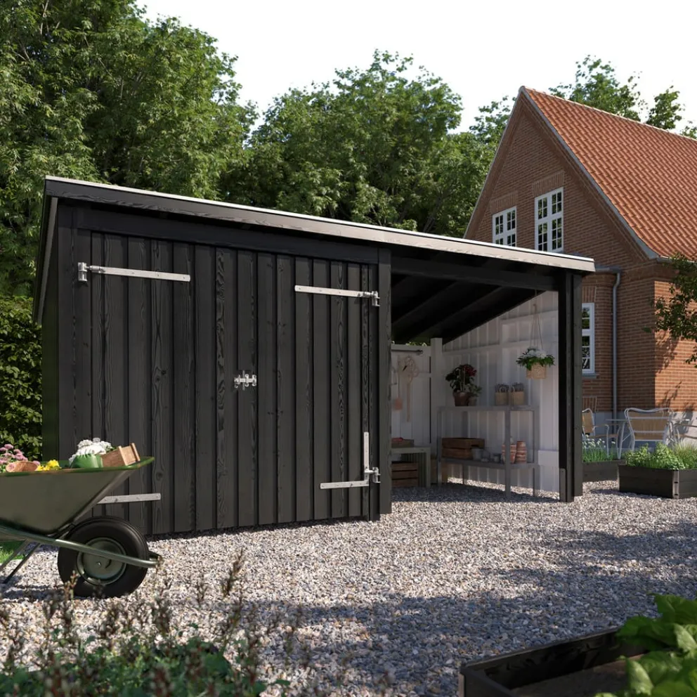 PLUS Gartenhaus Multi fichtefarbig Outlet