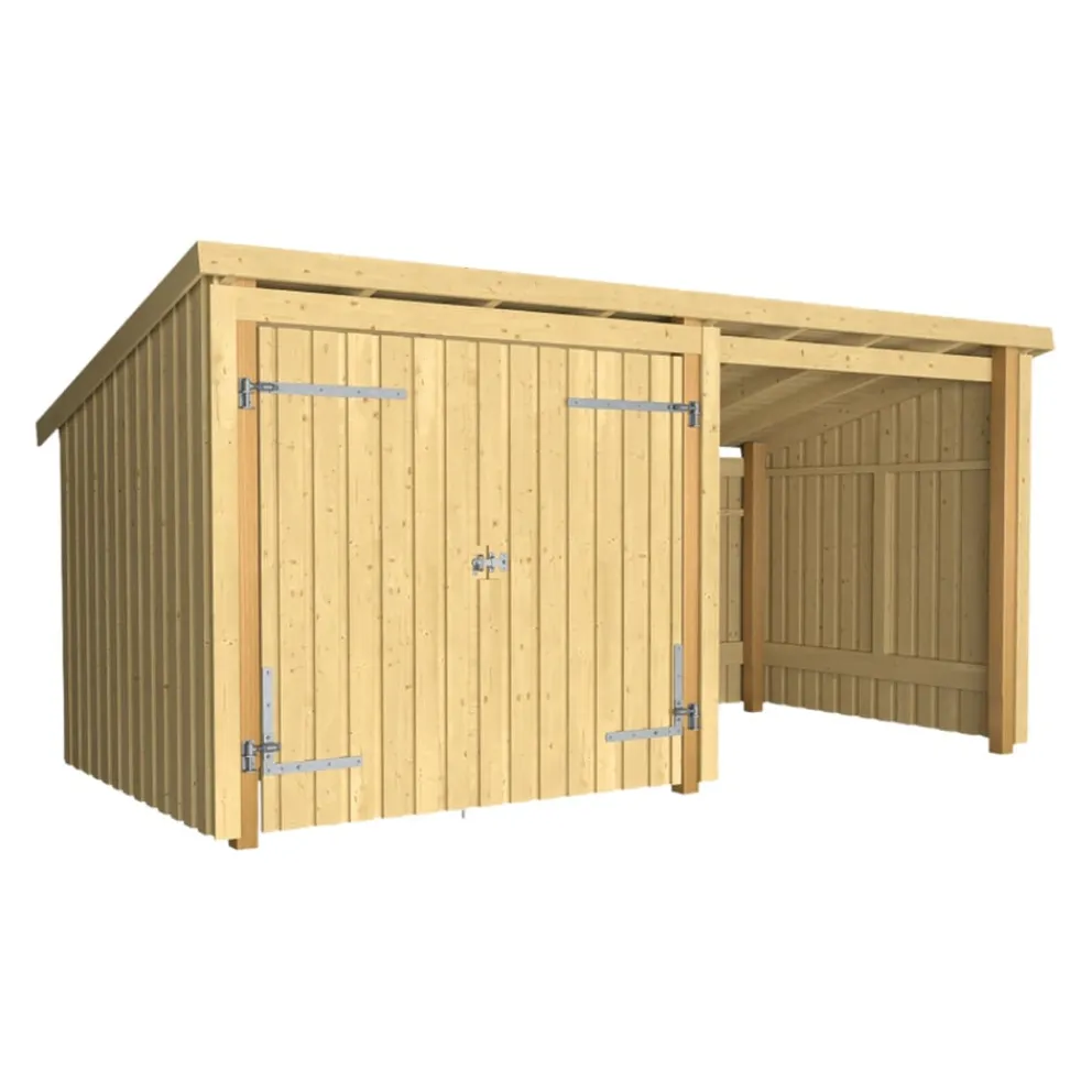 PLUS Gartenhaus Multi fichtefarbig Outlet