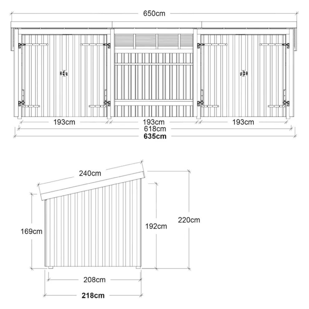 PLUS Gartenhaus Multi fichtefarbig Online