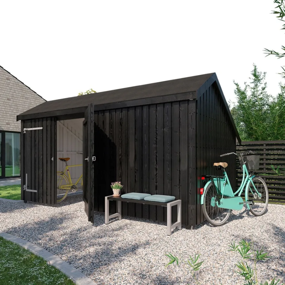 PLUS Gartenhaus Multi fichtefarbig Best