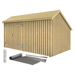 PLUS Gartenhaus Multi fichtefarbig Best