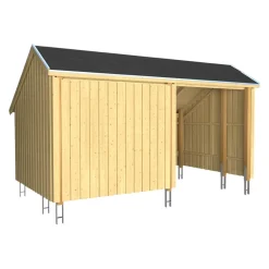 PLUS Gartenhaus Multi fichtefarbig Outlet