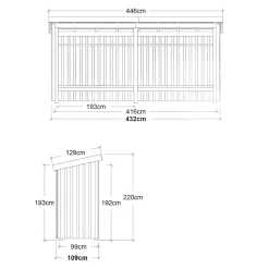 PLUS Gartenhaus Multi fichtefarbig Online