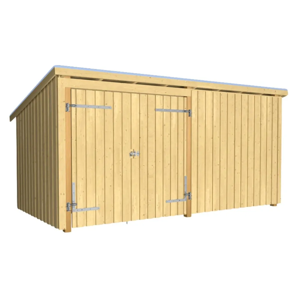 PLUS Gartenhaus Multi fichtefarbig New