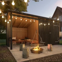 PLUS Gartenhaus Nordic fichtefarbig Outlet