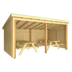 PLUS Gartenhaus Nordic fichtefarbig Sale