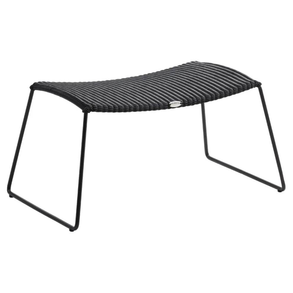 Cane-line Gartenhocker Breeze Black Best