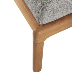 Ethnicraft Gartenhocker Jack braun, dunkelgrau Discount