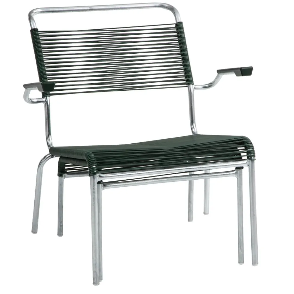 Schaffner Gartenhocker Säntis 66 Tannengrün