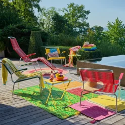 Schaffner Gartenhocker Säntis 66 Tannengrün