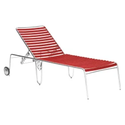 Manufakt Gartenliege Baettig RAL 3000 rot Hot