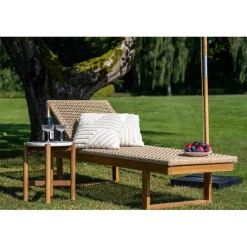 edy&liv Gartenliege Derby beige, braunbeige Outlet