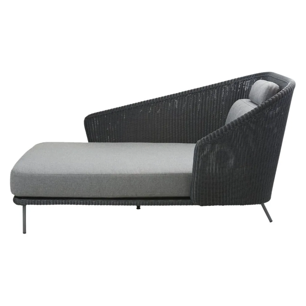 Cane-line Gartenliege Mega dunkelgrau Hot