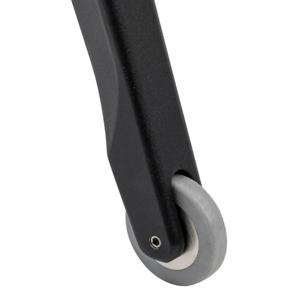 Fast Gartenliege Ushuaia Alluminio 2 nero, Batyline BNE nero New