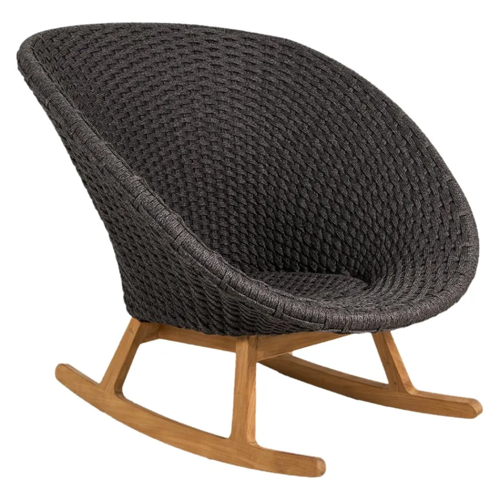 Cane-line Gartenschaukelstuhl Peacock Dark grey Best