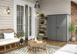 Keter Gartenschrank Cortina grau