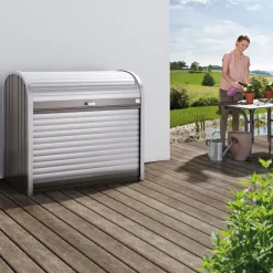 Biohort Gartenschrank Storemax 120 dunkelgrau Discount