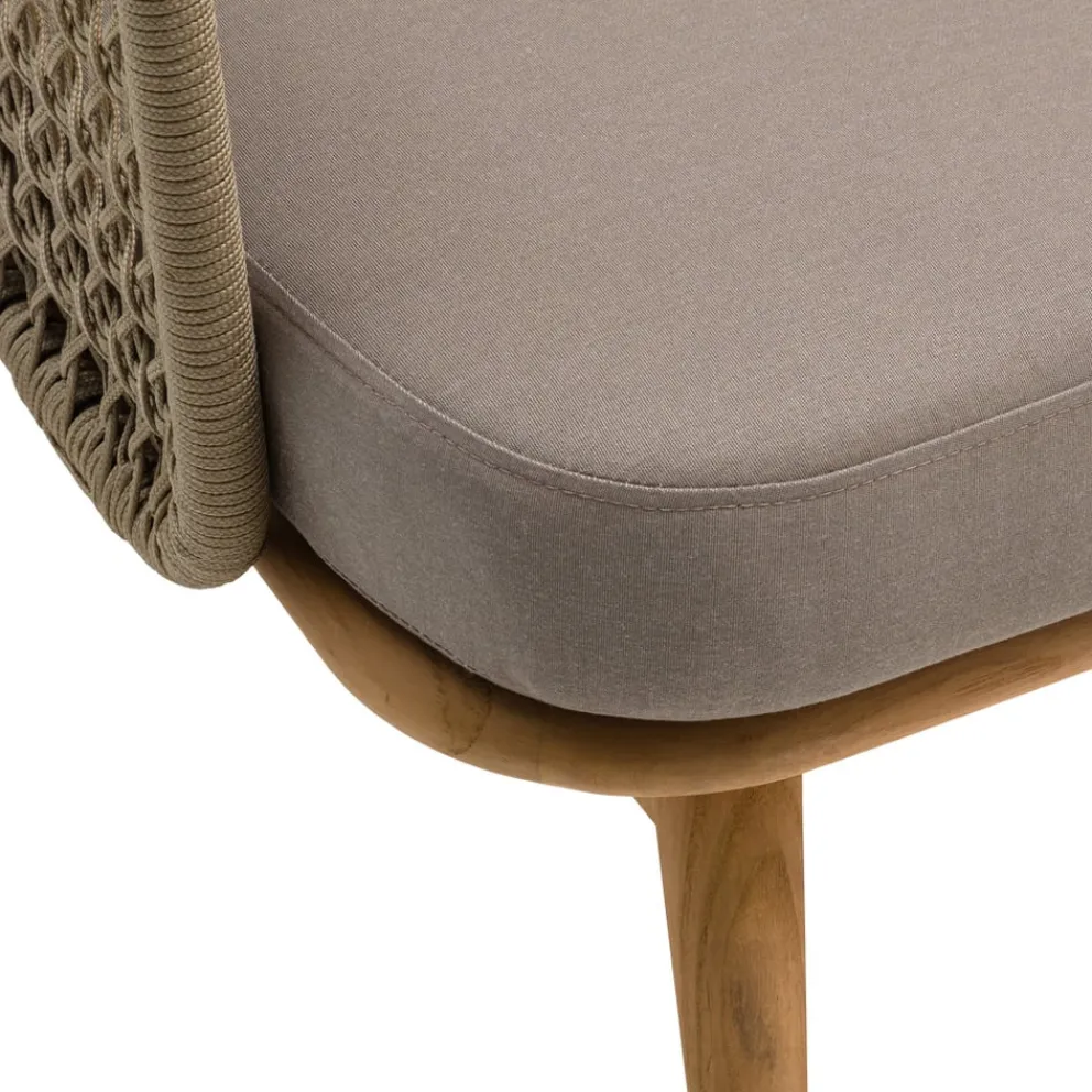 Johann Jakob Gartensessel Bermuda beige, taupe