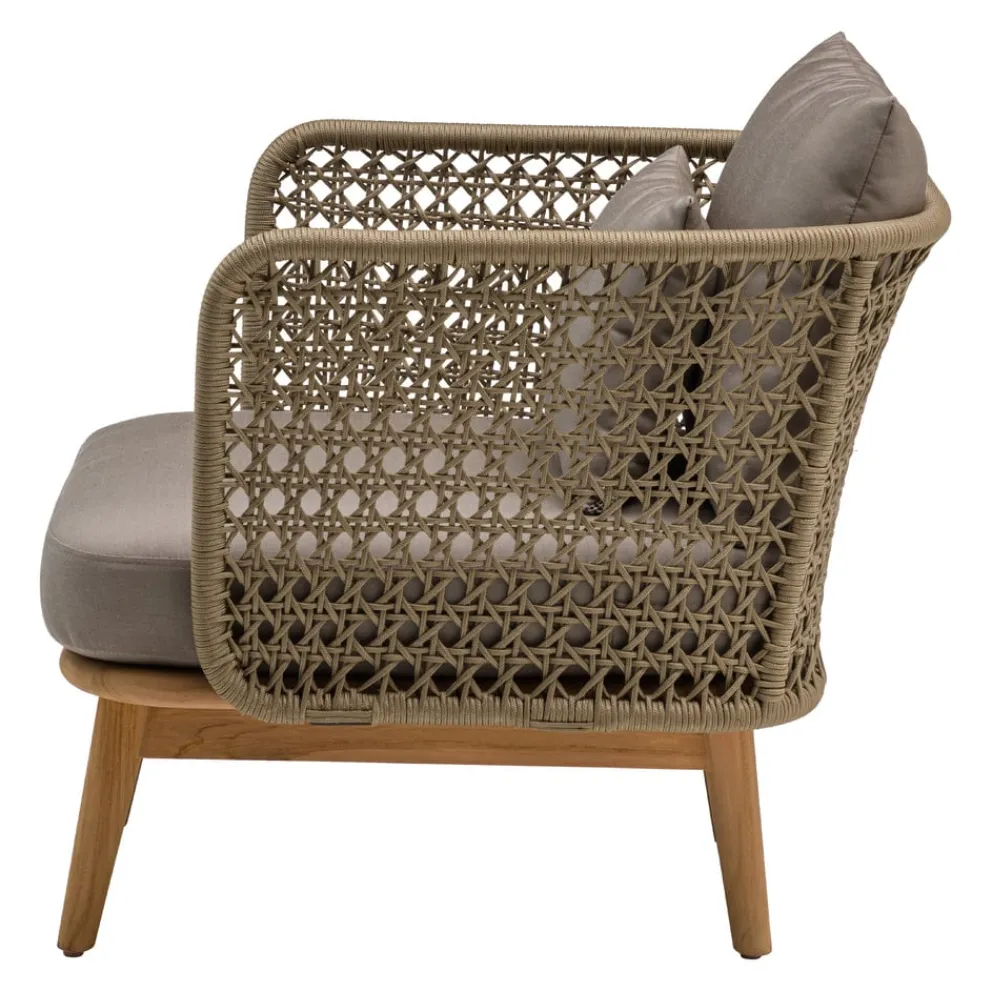 Johann Jakob Gartensessel Bermuda beige, taupe