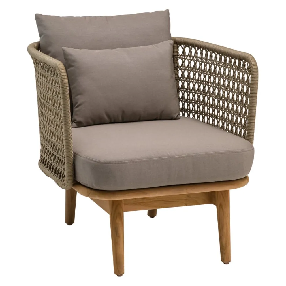 Johann Jakob Gartensessel Bermuda beige, taupe