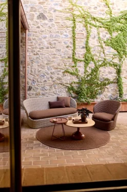 Cane-line Gartensessel Coast braun Sale