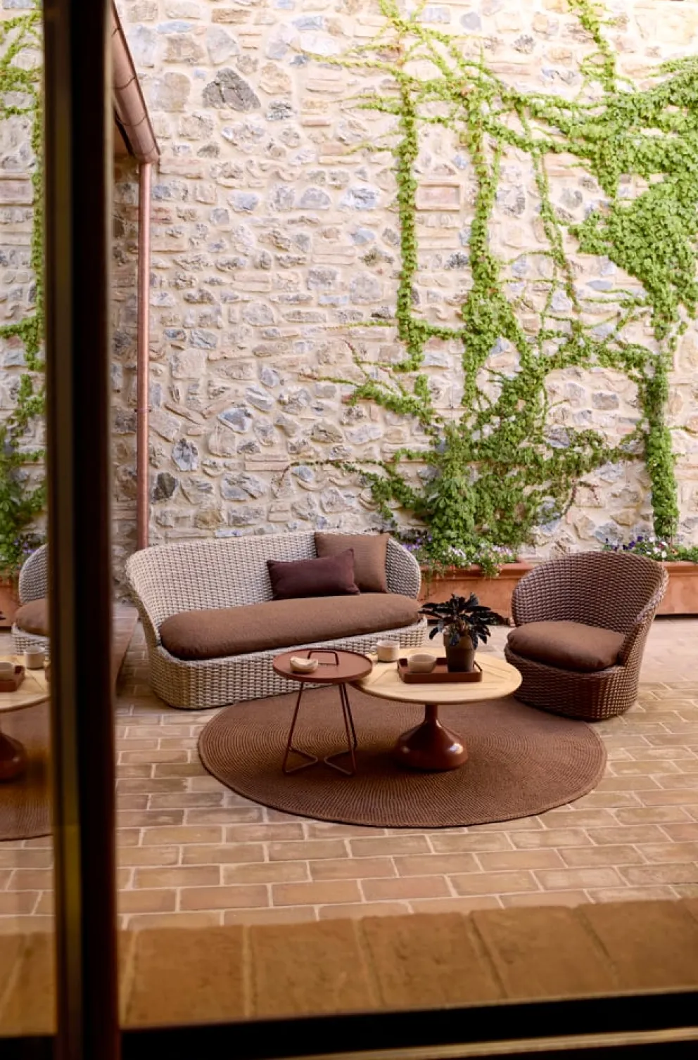 Cane-line Gartensessel Coast braun Sale