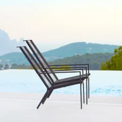Cane-line Gartensessel Edge anthrazit Hot