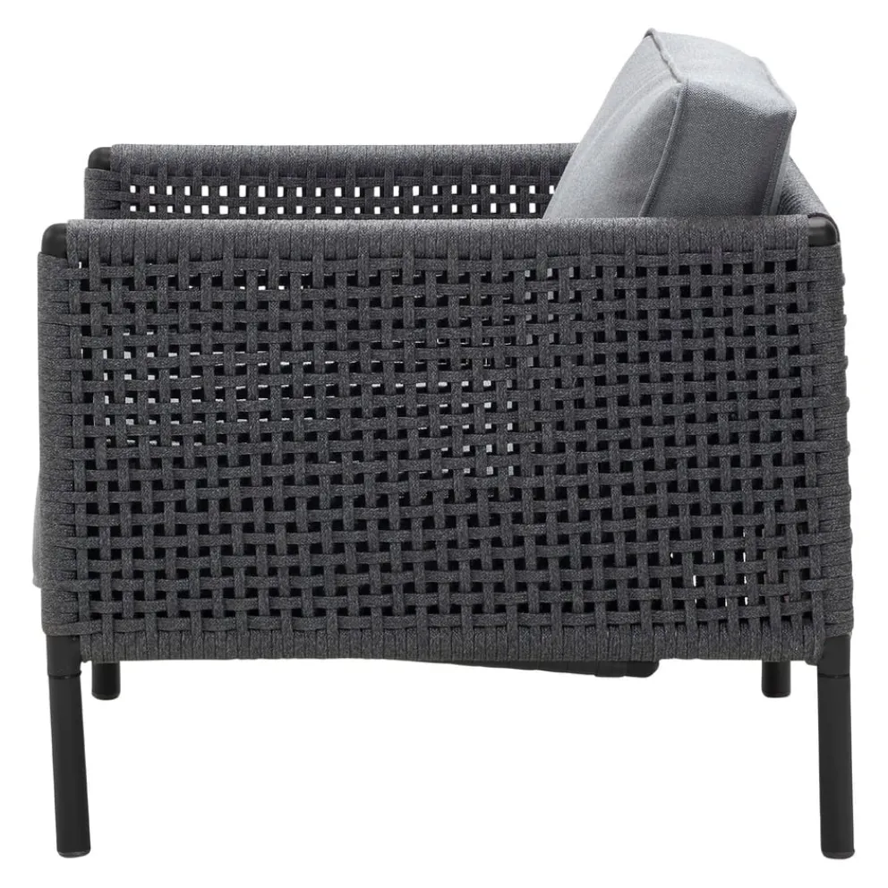Cane-line Gartensessel Encore dunkelgrau, lava grey Clearance