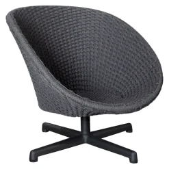Cane-line Gartensessel Peacock Dark grey