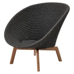 Cane-line Gartensessel Peacock Dark grey Outlet