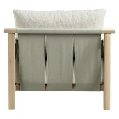 edy&liv Gartensessel Vaia beige, weissgrün Clearance