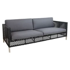 Cane-line Gartensofa Connect dunkelgrau, schwarz Clearance