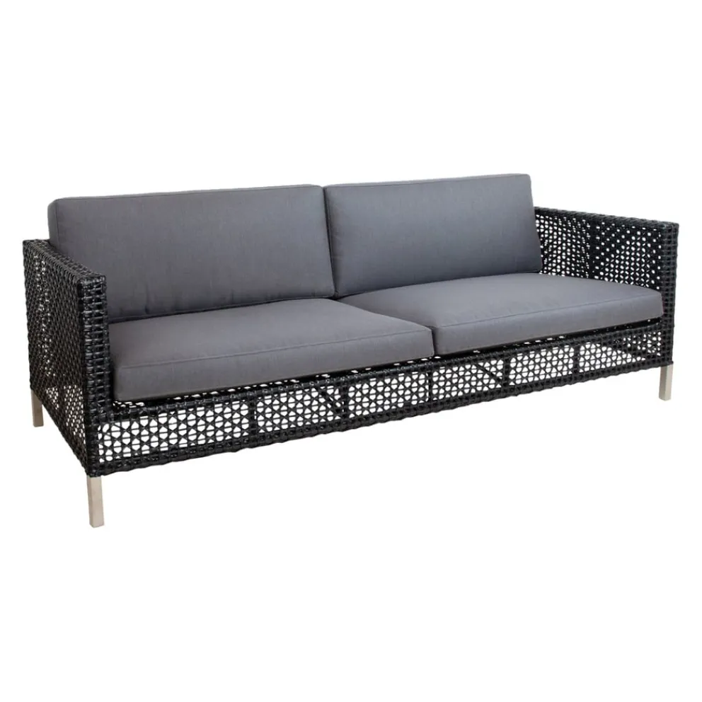 Cane-line Gartensofa Connect dunkelgrau, schwarz Clearance