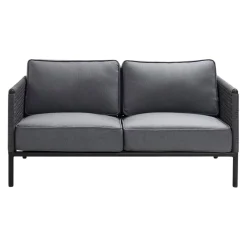 Cane-line Gartensofa Encore dunkelgrau, lava grey New