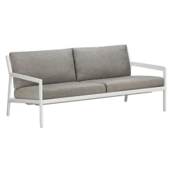 Ethnicraft Gartensofa Jack taupe, weiss