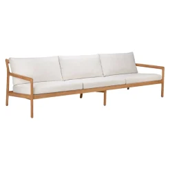 Ethnicraft Gartensofa Jack braun, off-white Discount