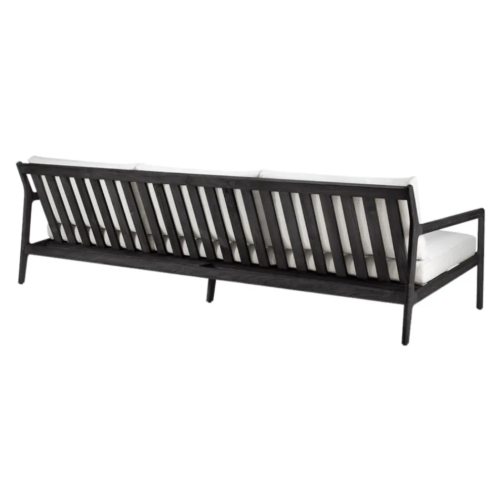 Ethnicraft Gartensofa Jack off-white, schwarz Clearance