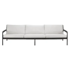 Ethnicraft Gartensofa Jack off-white, schwarz Clearance