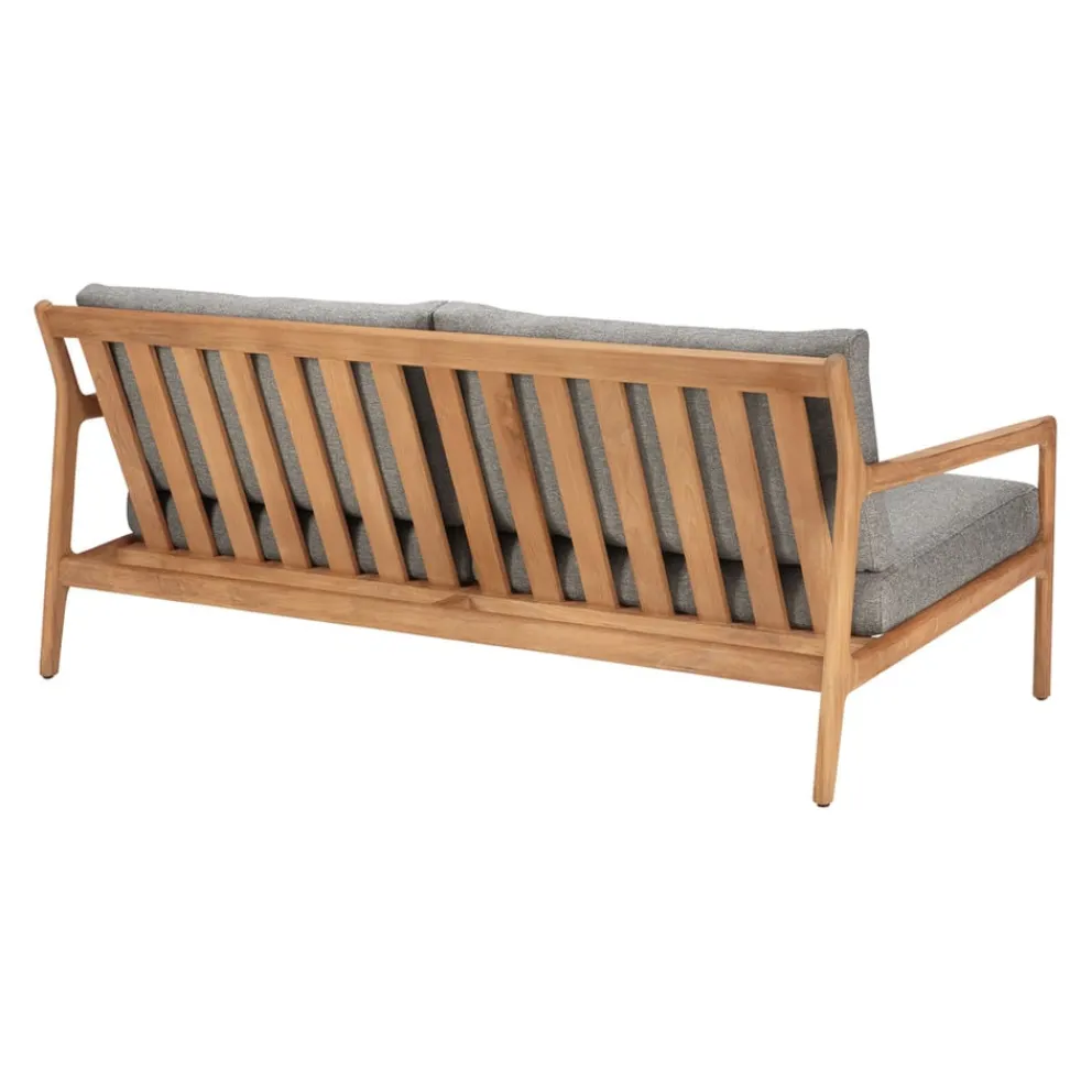 Ethnicraft Gartensofa Jack braun, dunkelgrau Discount