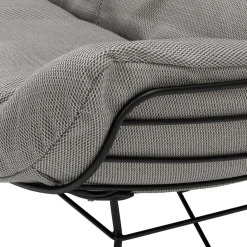 Freifrau Gartensofa Leyasol dunkelgrau, schwarz Clearance
