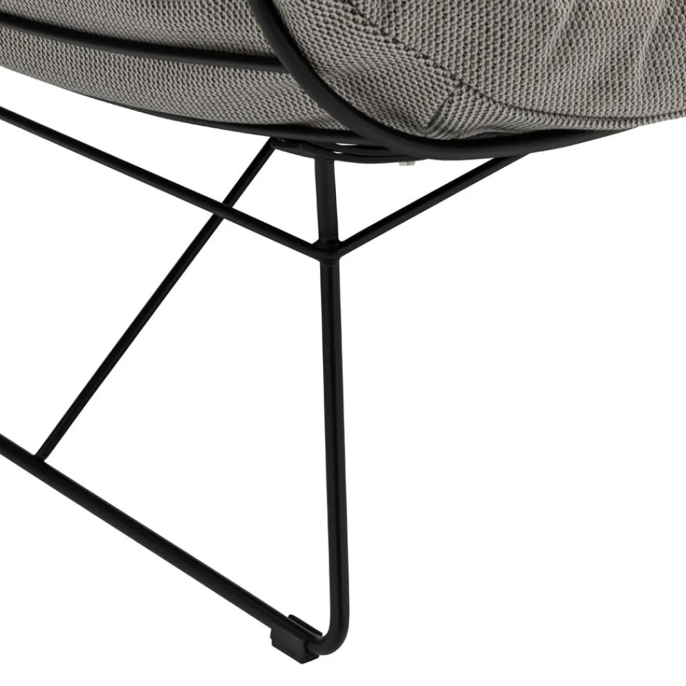 Freifrau Gartensofa Leyasol dunkelgrau, schwarz Clearance