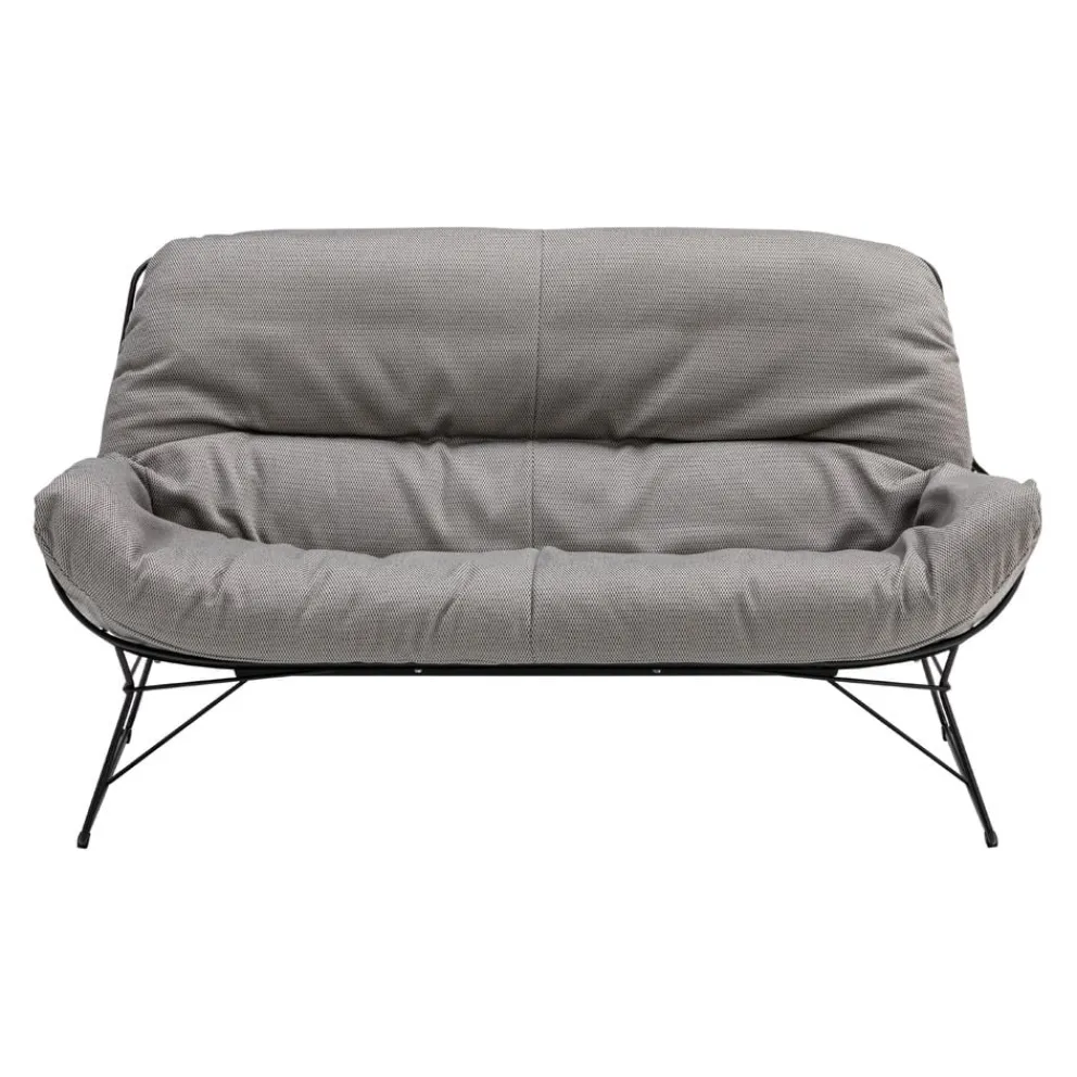 Freifrau Gartensofa Leyasol dunkelgrau, schwarz Clearance