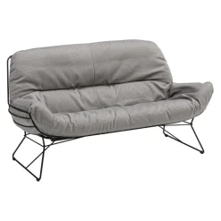 Freifrau Gartensofa Leyasol dunkelgrau, schwarz Clearance