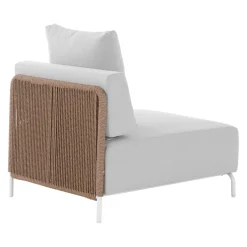 edy&liv Gartensofa Maui hellgrau New