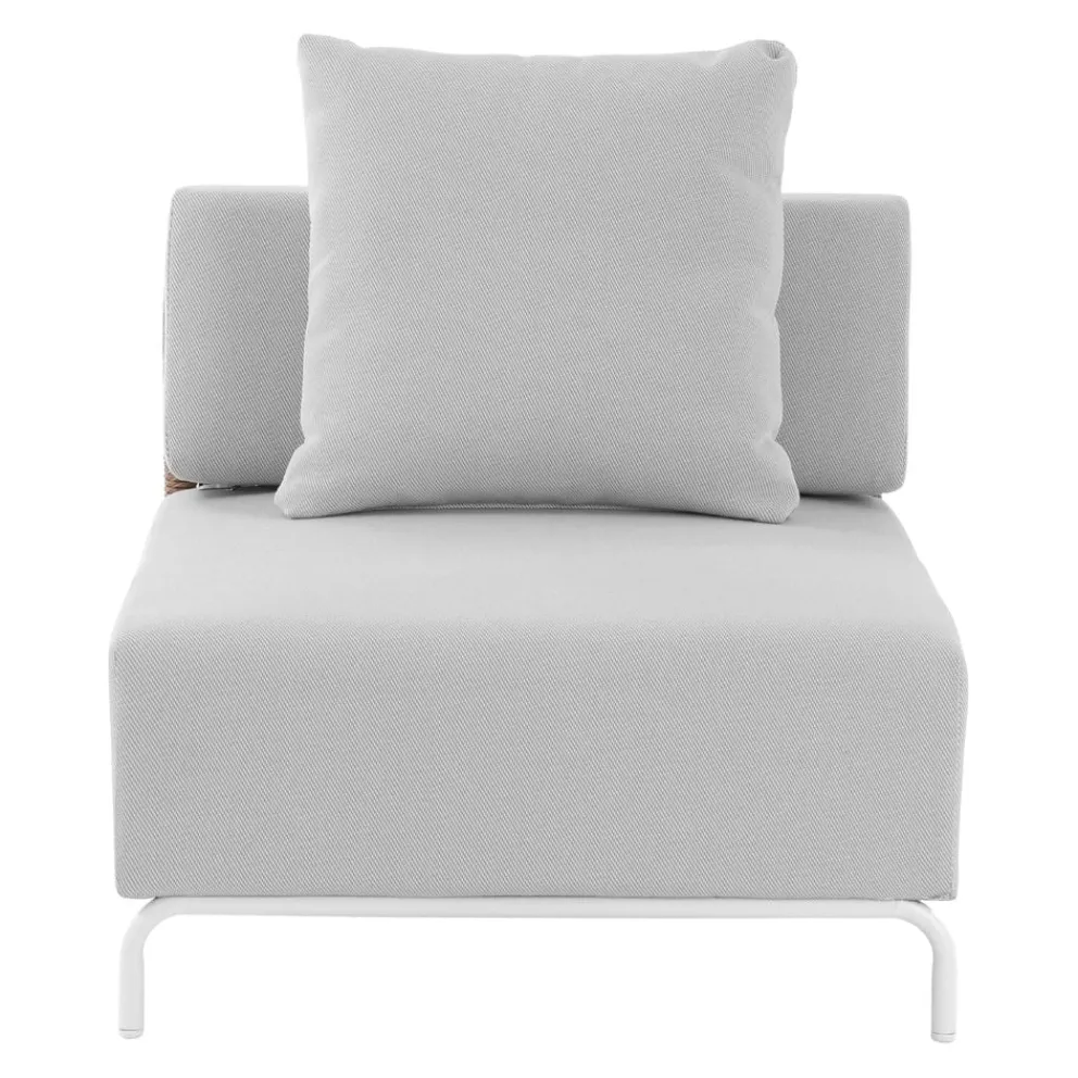 edy&liv Gartensofa Maui hellgrau New